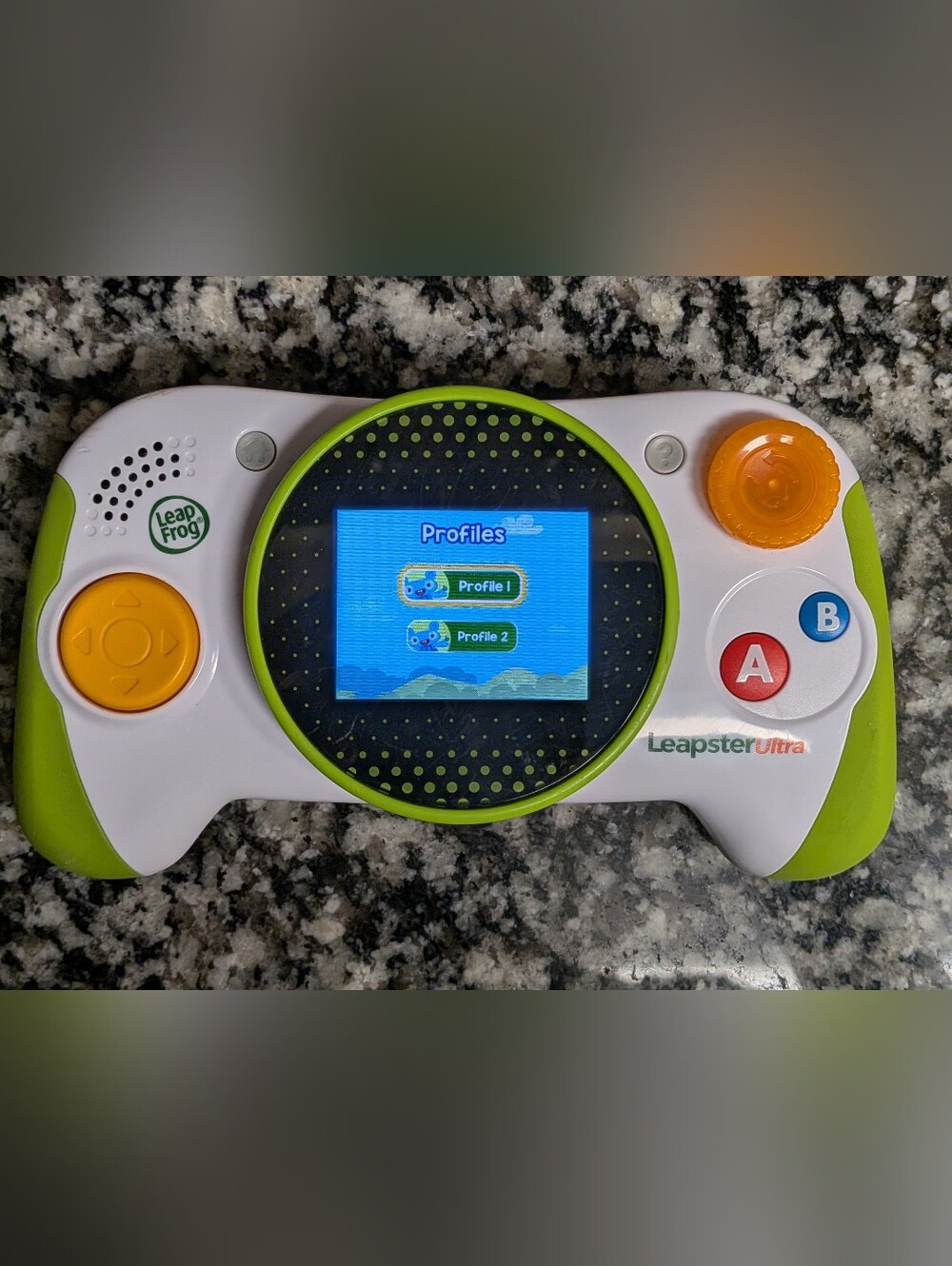 LeapFrog Leapster Ultra Learning Game System Handheld Console Tested Works